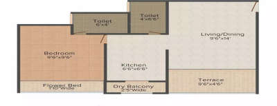 Jewel Heights, 1 BHK-575 Sq.ft