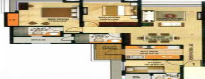 Neelkanth Palms, 2.5 BHK-980 Sq.ft