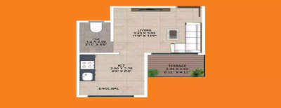 Konnark Gardens, 1 RK-234 Sq.ft