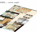 Lotus Sky Gardens Kandivali - Unit Floor Plans