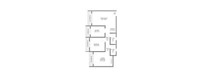 RNA NG Silver Spring, 2 BHK-999 Sq.ft