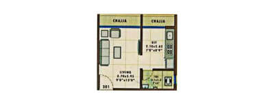 Ashiana Pratik Heritage, 1 RK-234 Sq.ft