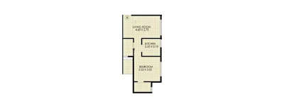 Jindal Residency, 1 BHK-266 Sq.ft