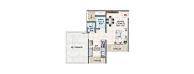 Aramus Residency, 1 RK-205 Sq.ft
