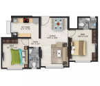 Romell Empress Borivali - Unit Floor Plans