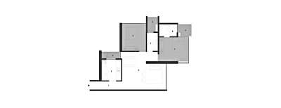 F Residences, 2 BHK-828 Sq.ft