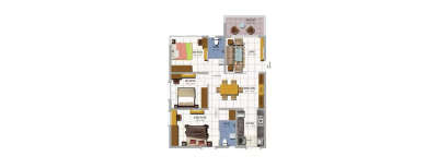 Urbanrise The World Of Joy, 3 BHK-1509 Sq.ft