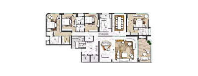 Lodha Versova, 4 BHK-4300 Sq.ft