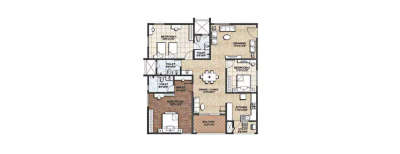 Auro The Regent, 3 BHK-null Sq.ft