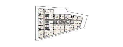 Transcon UNO, Commercial Office-600 Sq.ft
