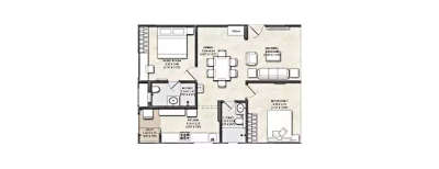 Kalpataru Avante, 2 BHK-1270 Sq.ft