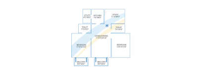 SBR Horizon, 1 BHK-481 Sq.ft