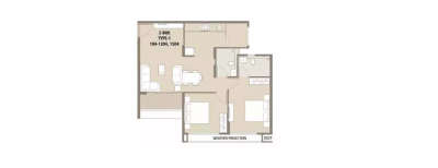 Arvind Bel Air, 2 BHK-1150 Sq.ft