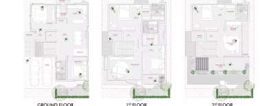 Merusri Antelopes, 4 BHK-3400 Sq.ft