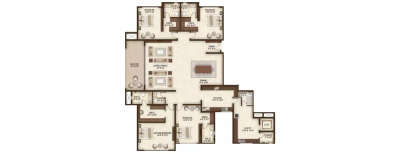 Legacy Cataleya, 4 BHK-3121 Sq.ft