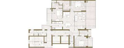 Mahagun Manorialle, 3 BHK-1401 Sq.ft