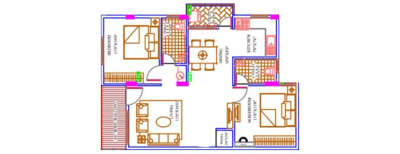 Vasundra Cyber Nest, 2 BHK-1000 Sq.ft