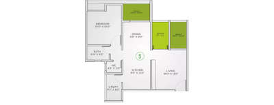 VTP Urban Life, 1 BHK-360 Sq.ft