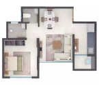 Juhi Sapphire Kamothe - Unit Floor Plans