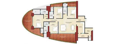 Sunteck Signia Pearl, 4 BHK-5750 Sq.ft