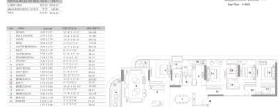 Rustomjee Ocean Vista, 4 BHK-2394 Sq.ft