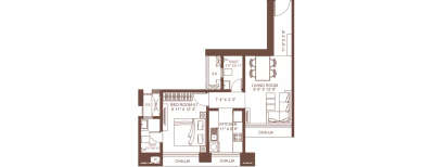 Suraj Vitalis, 1 BHK-442 Sq.ft