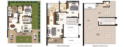VTP Velvet Villas, 3 BHK-4132 Sq.ft