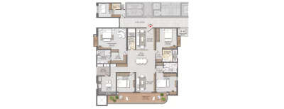 Brigade Gateway, 4 BHK-4123 Sq.ft