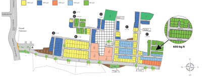TVH Titanium City, Plot-600 Sq.ft