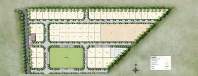 Sobha Evergreens, Plot-521 Sq.ft