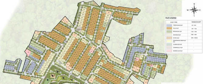 Purva Raagam Thirumazhisai - Floor plan Plot 600 Sq.ft