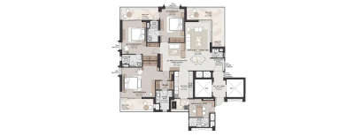 TARC Ishva, 3 BHK-2850 Sq.ft