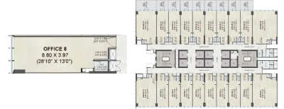 Kalpataru Summit, Commercial Office-454 Sq.ft