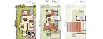 Prestige Mayberry, 3 BHK-2483 Sq.ft
