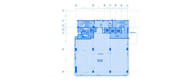 Prestige Saleh Ahmed Shivaji Nagar - Floor plan Commercial Office  Sq.ft
