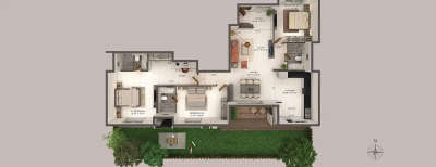 Provident Deansgate, 3 BHK-null Sq.ft