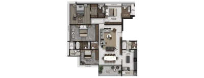 Roswalt Zyon, 4 BHK-2000 Sq.ft