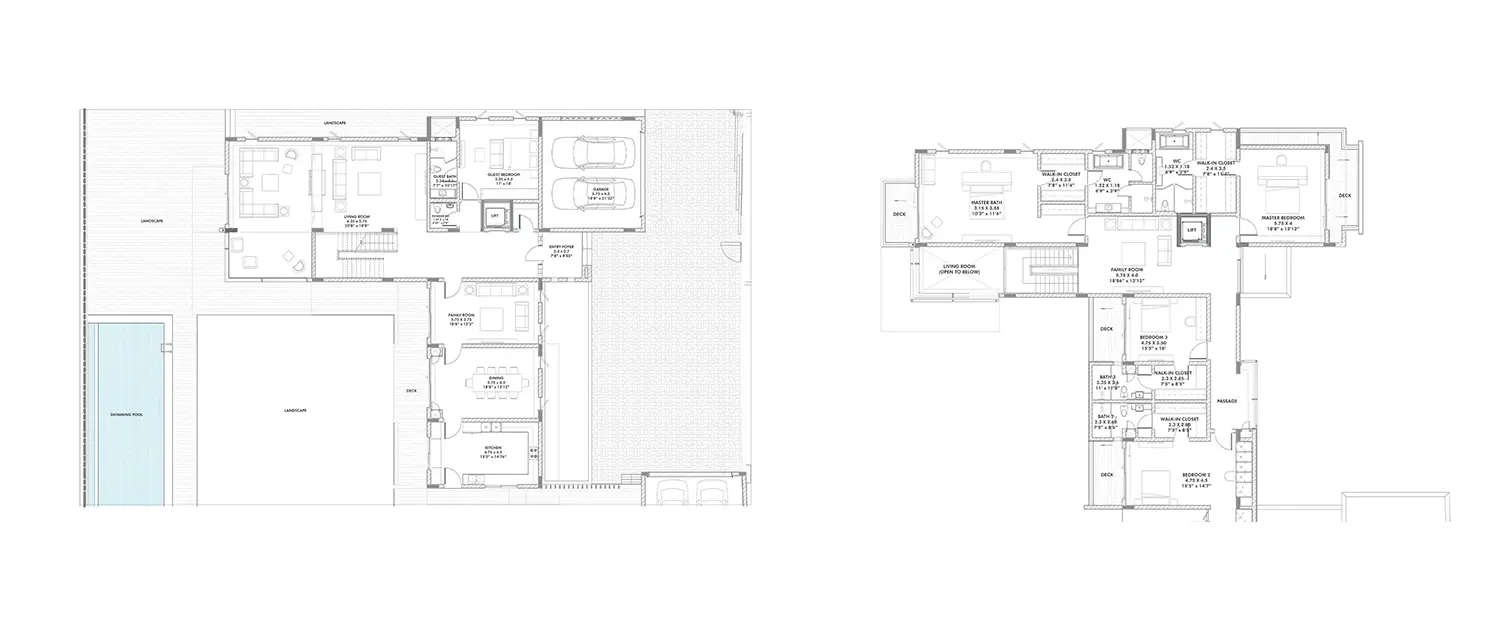 Floor plan for 4.5 BHK