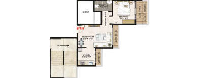 Dream ONYX, 1 BHK-225 Sq.ft