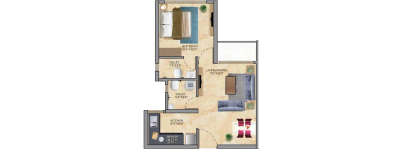 Passcode Live More, 1 BHK-404 Sq.ft