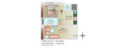 Nathani Square, 1 BHK-349 Sq.ft