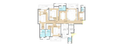 ATS Kingston Heath, 3 BHK-2350 Sq.ft