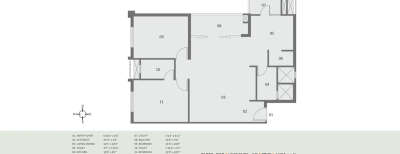 Pacifica Aurum Villas, 2 BHK-1361 Sq.ft