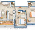 Gurukrupa Ekam Andheri - Unit Floor Plans