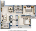 Future Crystal Corner Kharghar - Unit Floor Plans