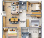 Urbanrise The World Of Joy Miyapur - Unit Floor Plans