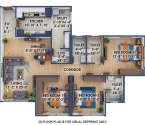 Bhoomi Simana Parel - Unit Floor Plans