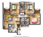 VTP Altamira Kharadi - Unit Floor Plans