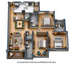 Rustomjee Crescent Bandra - Unit Floor Plans