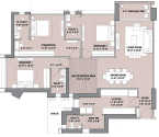 Oberoi Garden City Pokhran Road 2 - Unit Floor Plans